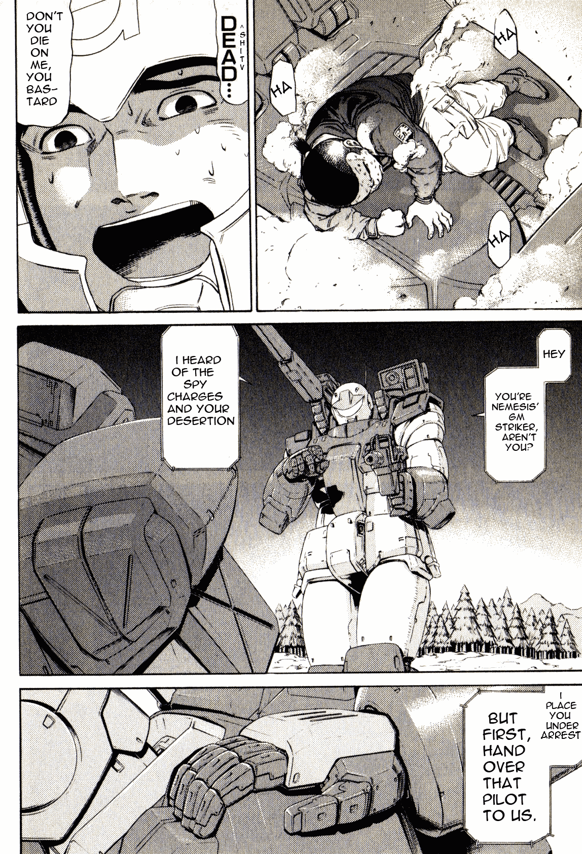 Kidou Senshi Gundam: Orera Renpou Gurentai Chapter 16 page 37 - Chapter 16: Angel with the Scabbed Wings