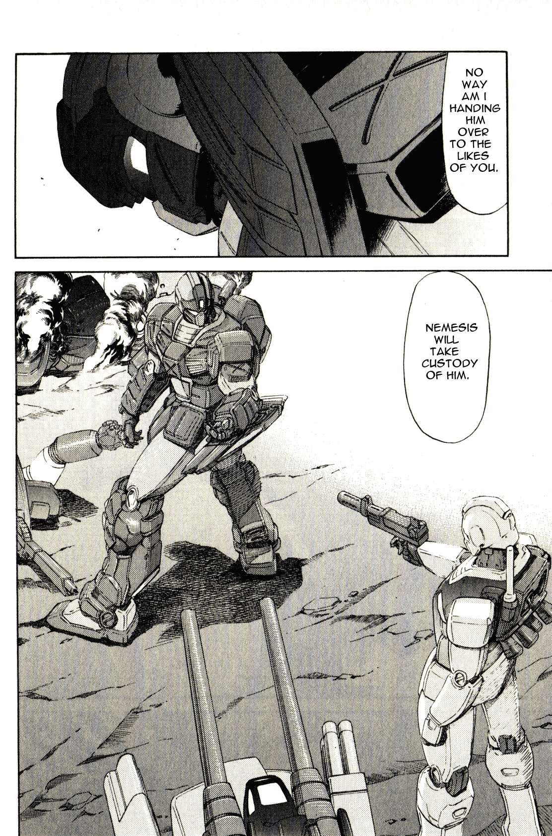 Kidou Senshi Gundam: Orera Renpou Gurentai Chapter 16 page 39 - Chapter 16: Angel with the Scabbed Wings