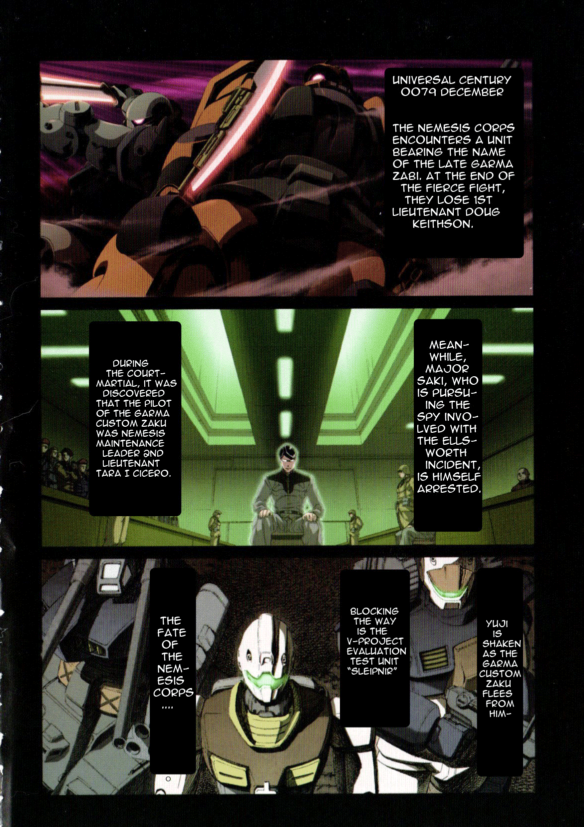 Kidou Senshi Gundam: Orera Renpou Gurentai Chapter 16 page 5 - Chapter 16: Angel with the Scabbed Wings