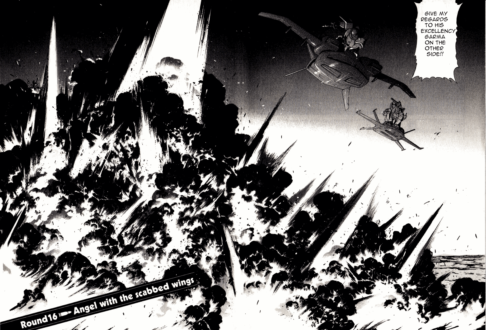 Kidou Senshi Gundam: Orera Renpou Gurentai Chapter 16 page 7 - Chapter 16: Angel with the Scabbed Wings