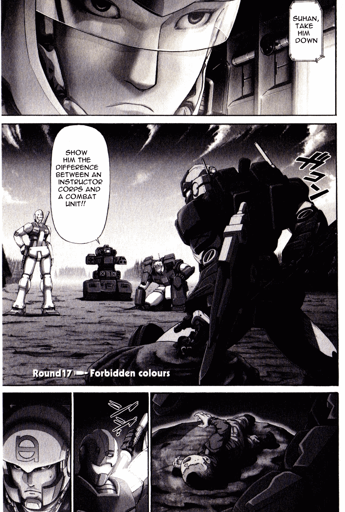 Kidou Senshi Gundam: Orera Renpou Gurentai Chapter 17 page 1 - Chapter 17: Forbidden Colours
