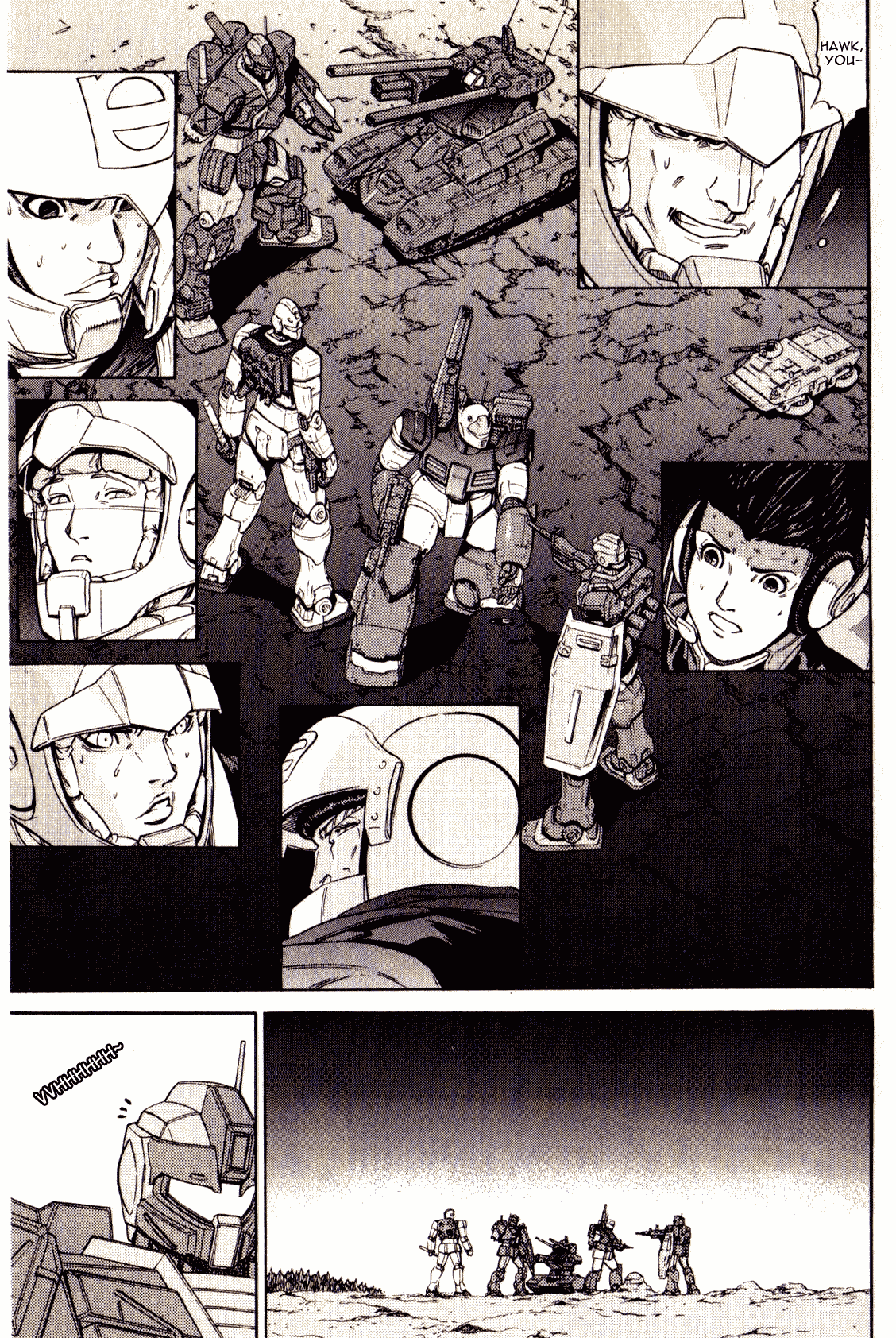 Kidou Senshi Gundam: Orera Renpou Gurentai Chapter 17 page 36 - Chapter 17: Forbidden Colours