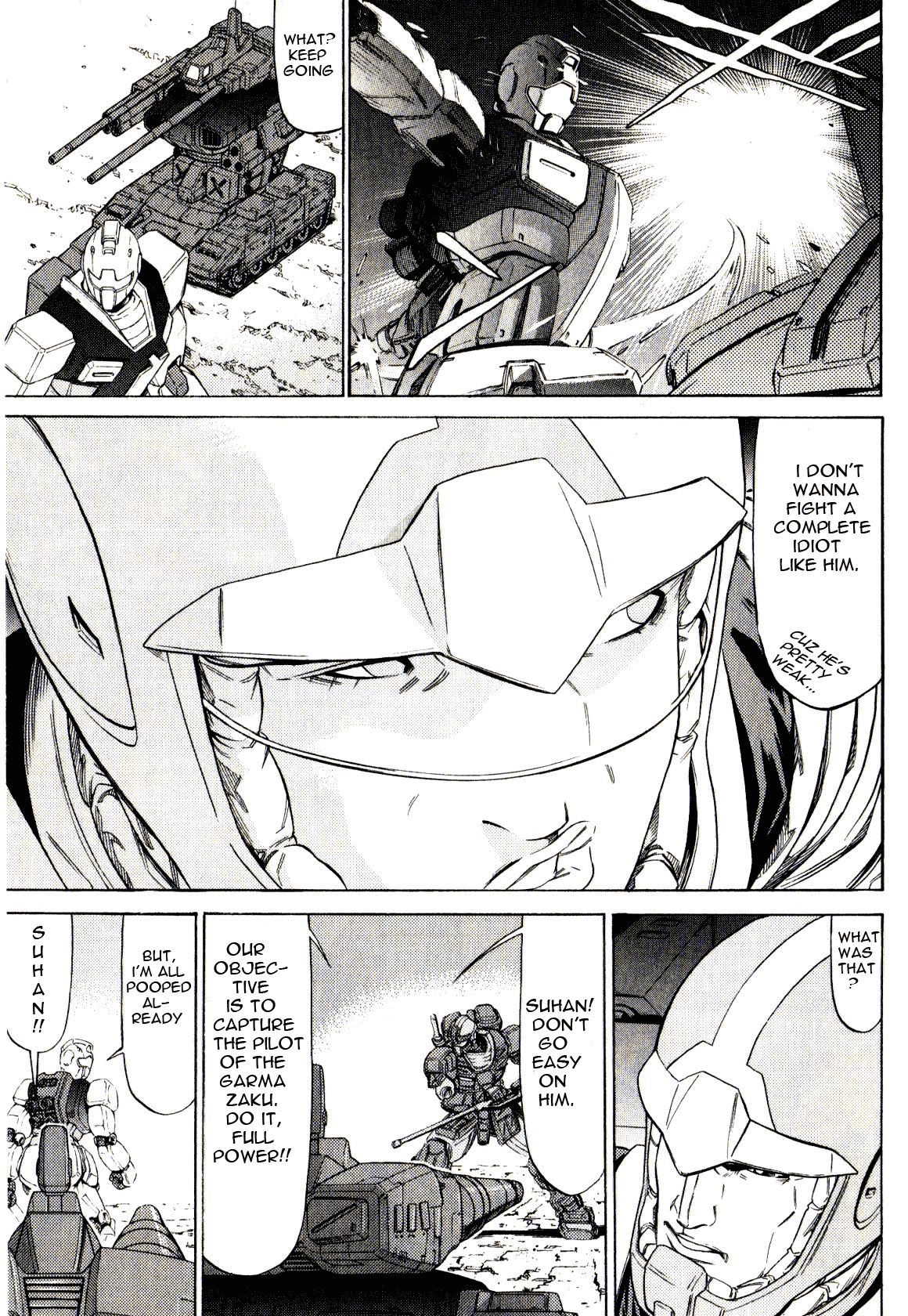 Kidou Senshi Gundam: Orera Renpou Gurentai Chapter 17 page 4 - Chapter 17: Forbidden Colours
