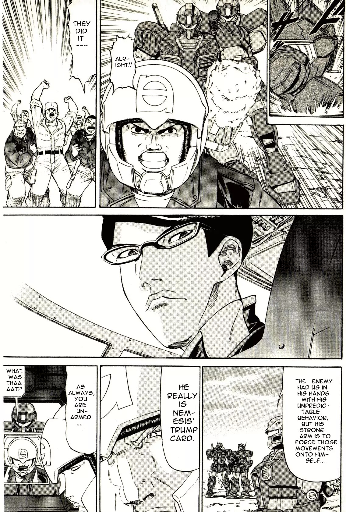 Kidou Senshi Gundam: Orera Renpou Gurentai Chapter 19 page 22 - Chapter 19: Honesty