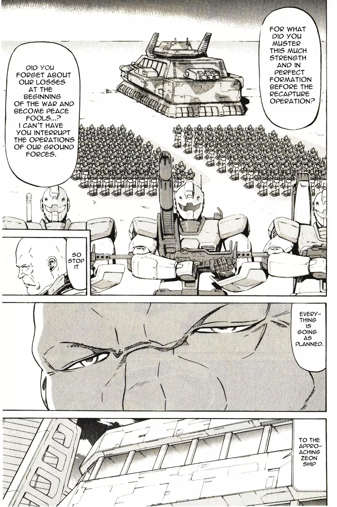Kidou Senshi Gundam: Orera Renpou Gurentai Chapter 20 page 23 - Chapter 20: Thousand Knives