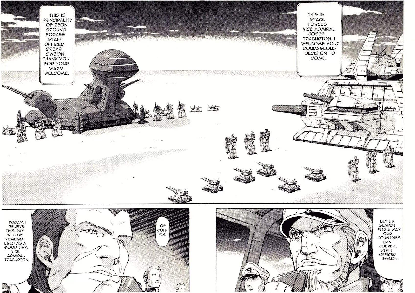 Kidou Senshi Gundam: Orera Renpou Gurentai Chapter 20 page 24 - Chapter 20: Thousand Knives