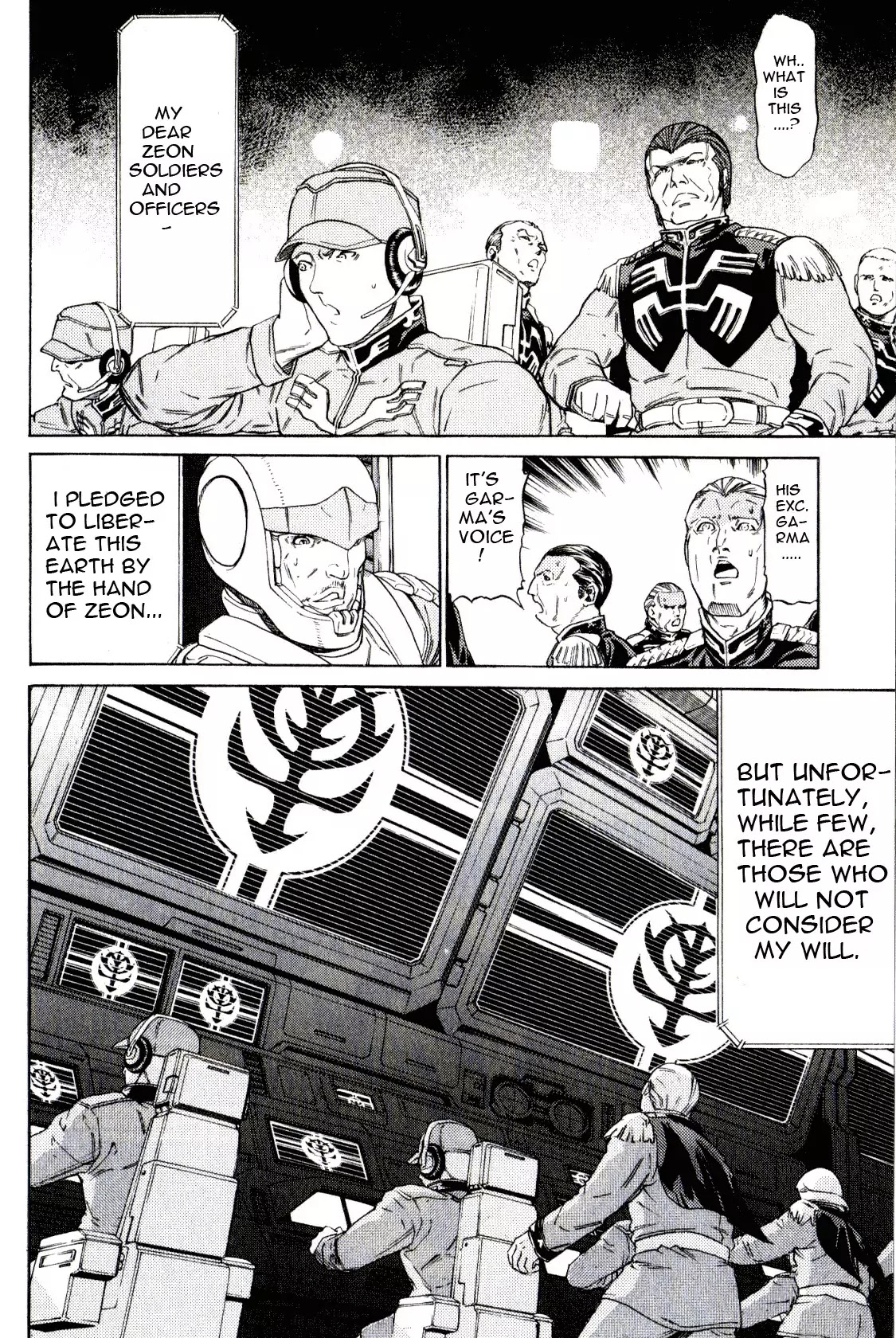 Kidou Senshi Gundam: Orera Renpou Gurentai Chapter 20 page 27 - Chapter 20: Thousand Knives