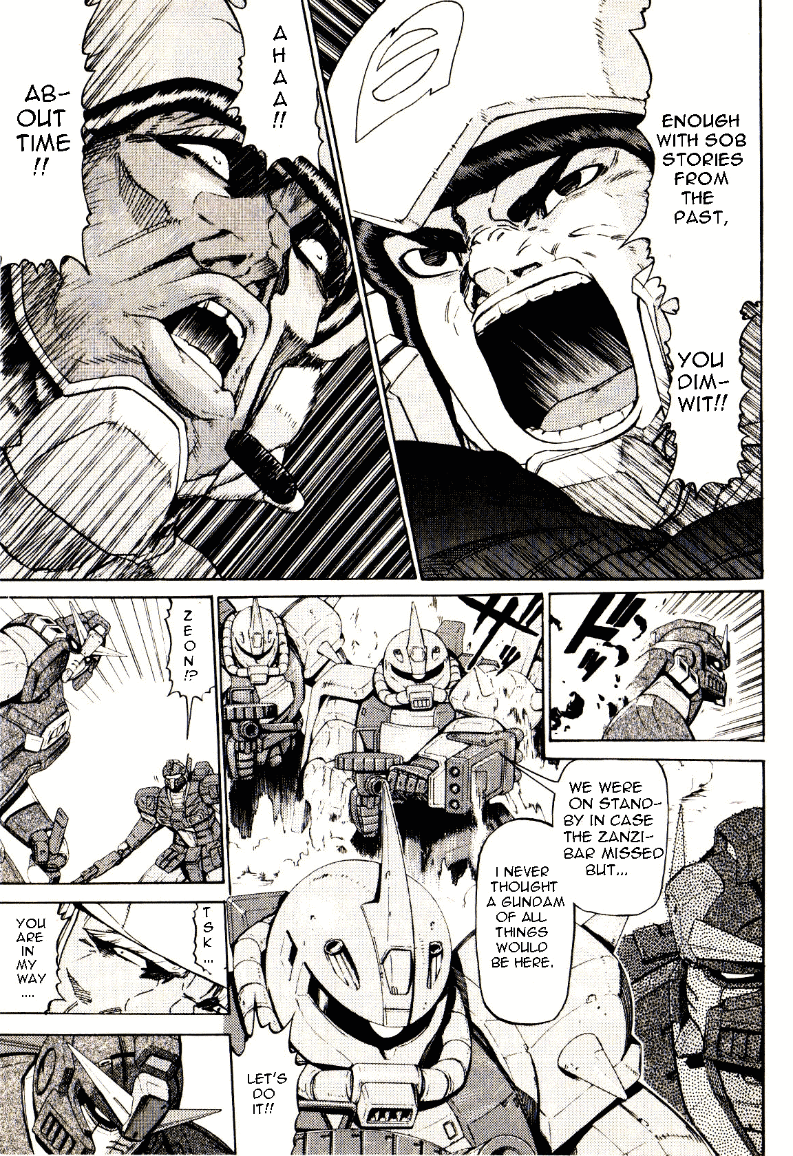 Kidou Senshi Gundam: Orera Renpou Gurentai Chapter 21 page 33 - Chapter 21: Man in the Mirror