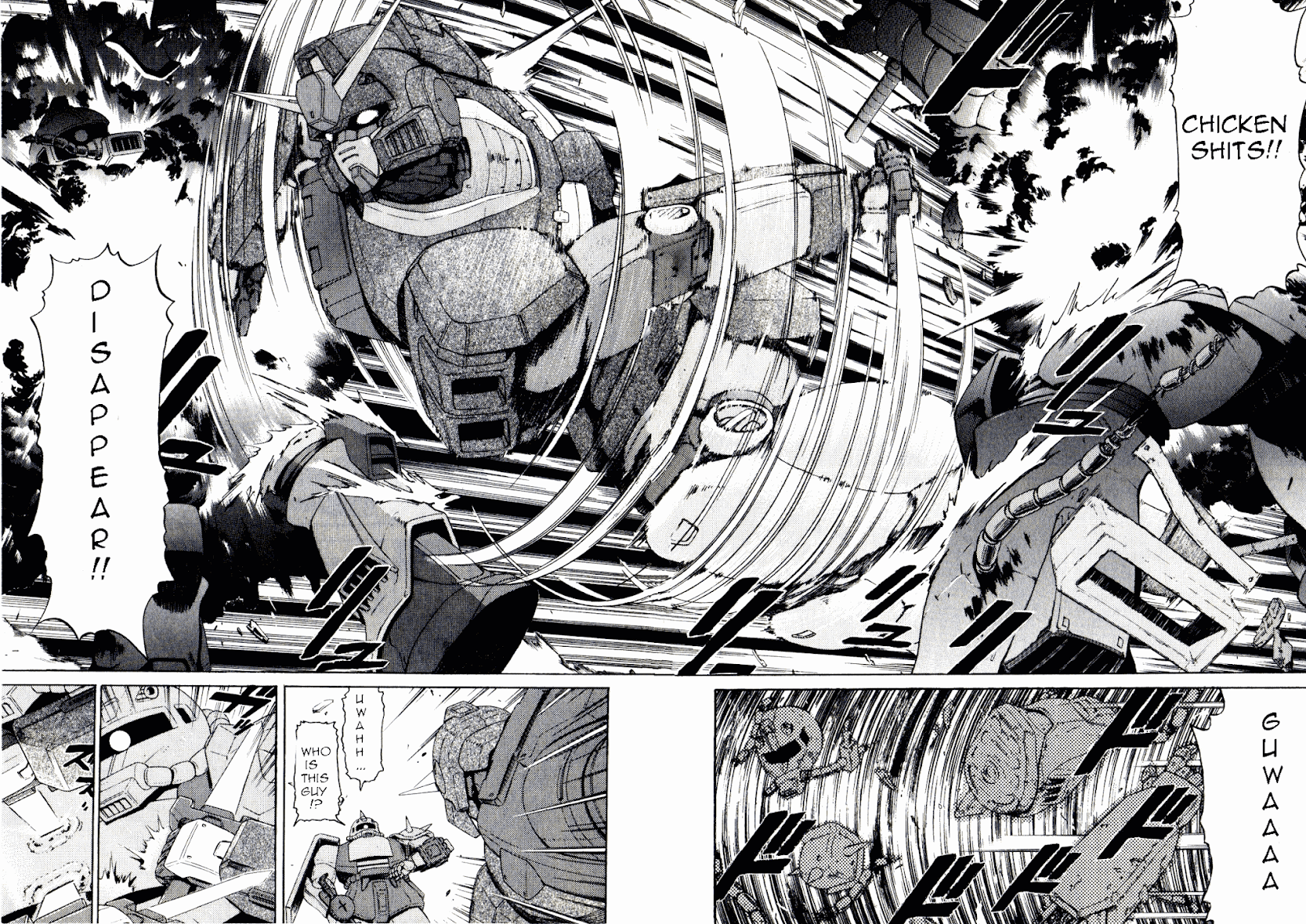 Kidou Senshi Gundam: Orera Renpou Gurentai Chapter 21 page 34 - Chapter 21: Man in the Mirror