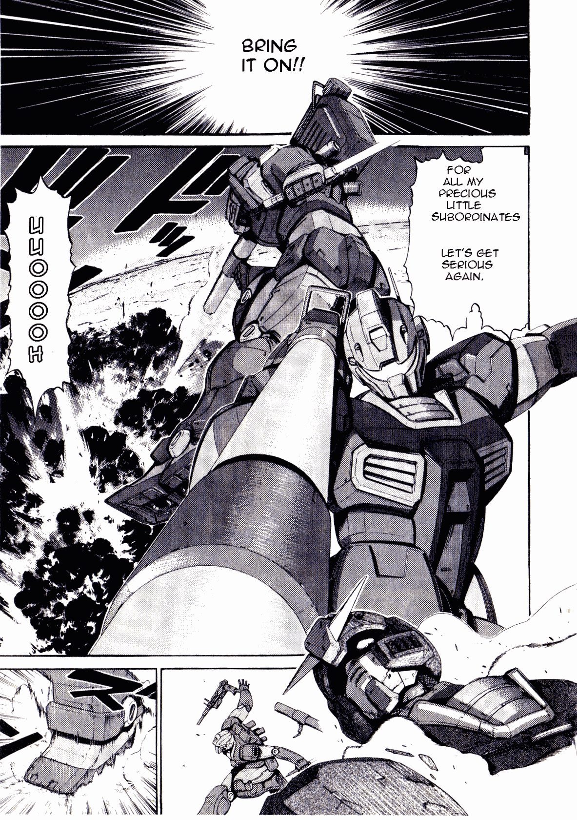 Kidou Senshi Gundam: Orera Renpou Gurentai Chapter 22 page 12 - Chapter 22: Disintegrator Rising