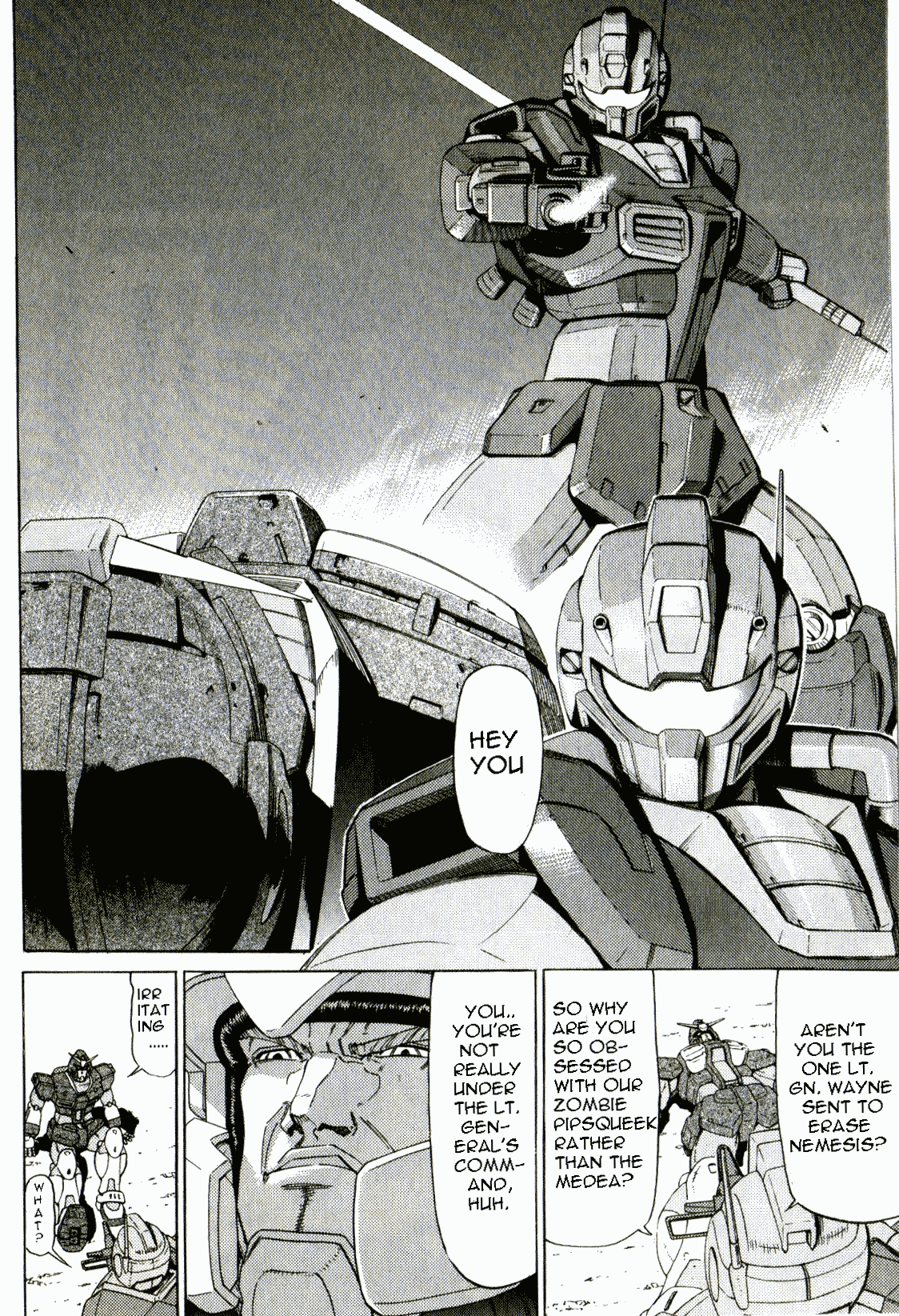 Kidou Senshi Gundam: Orera Renpou Gurentai Chapter 22 page 13 - Chapter 22: Disintegrator Rising