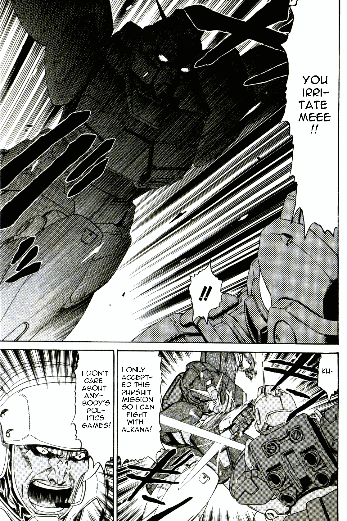 Kidou Senshi Gundam: Orera Renpou Gurentai Chapter 22 page 14 - Chapter 22: Disintegrator Rising
