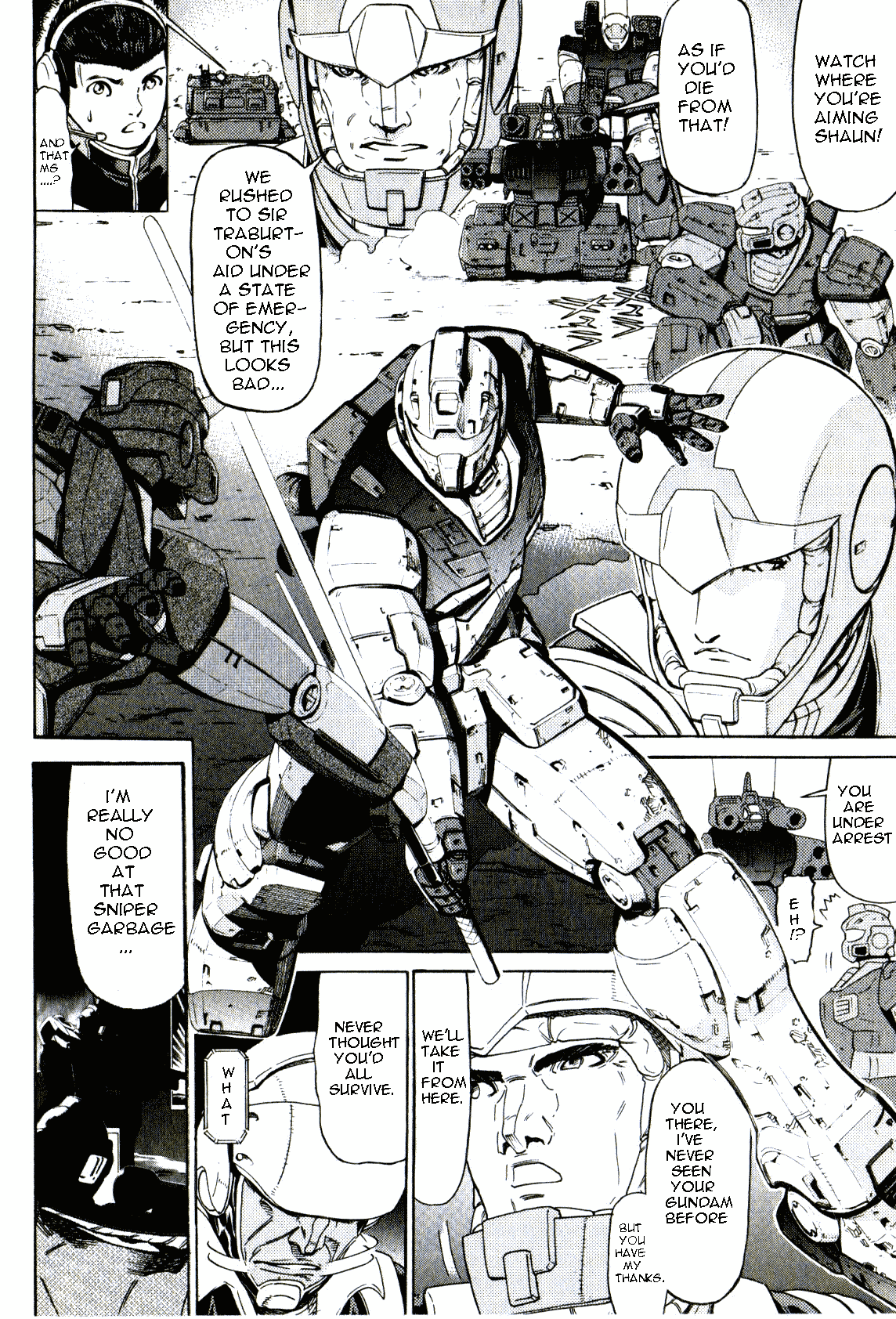 Kidou Senshi Gundam: Orera Renpou Gurentai Chapter 22 page 19 - Chapter 22: Disintegrator Rising
