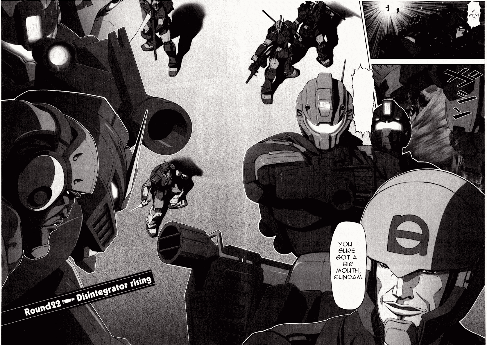 Kidou Senshi Gundam: Orera Renpou Gurentai Chapter 22 page 2 - Chapter 22: Disintegrator Rising