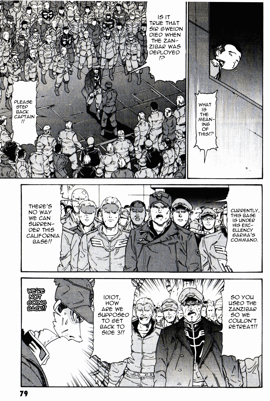 Kidou Senshi Gundam: Orera Renpou Gurentai Chapter 22 page 32 - Chapter 22: Disintegrator Rising