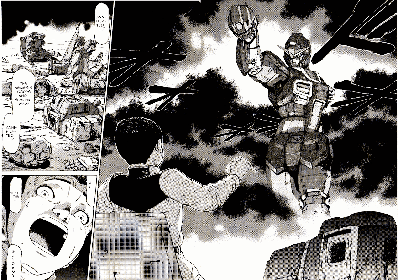 Kidou Senshi Gundam: Orera Renpou Gurentai Chapter 22 page 39 - Chapter 22: Disintegrator Rising