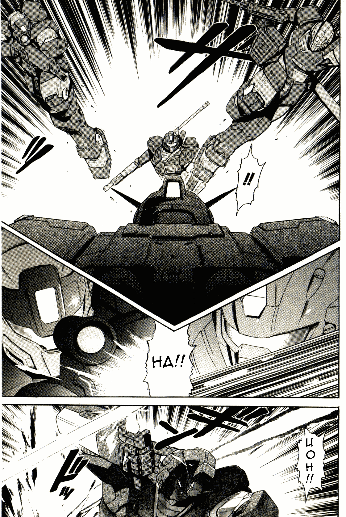 Kidou Senshi Gundam: Orera Renpou Gurentai Chapter 22 page 4 - Chapter 22: Disintegrator Rising