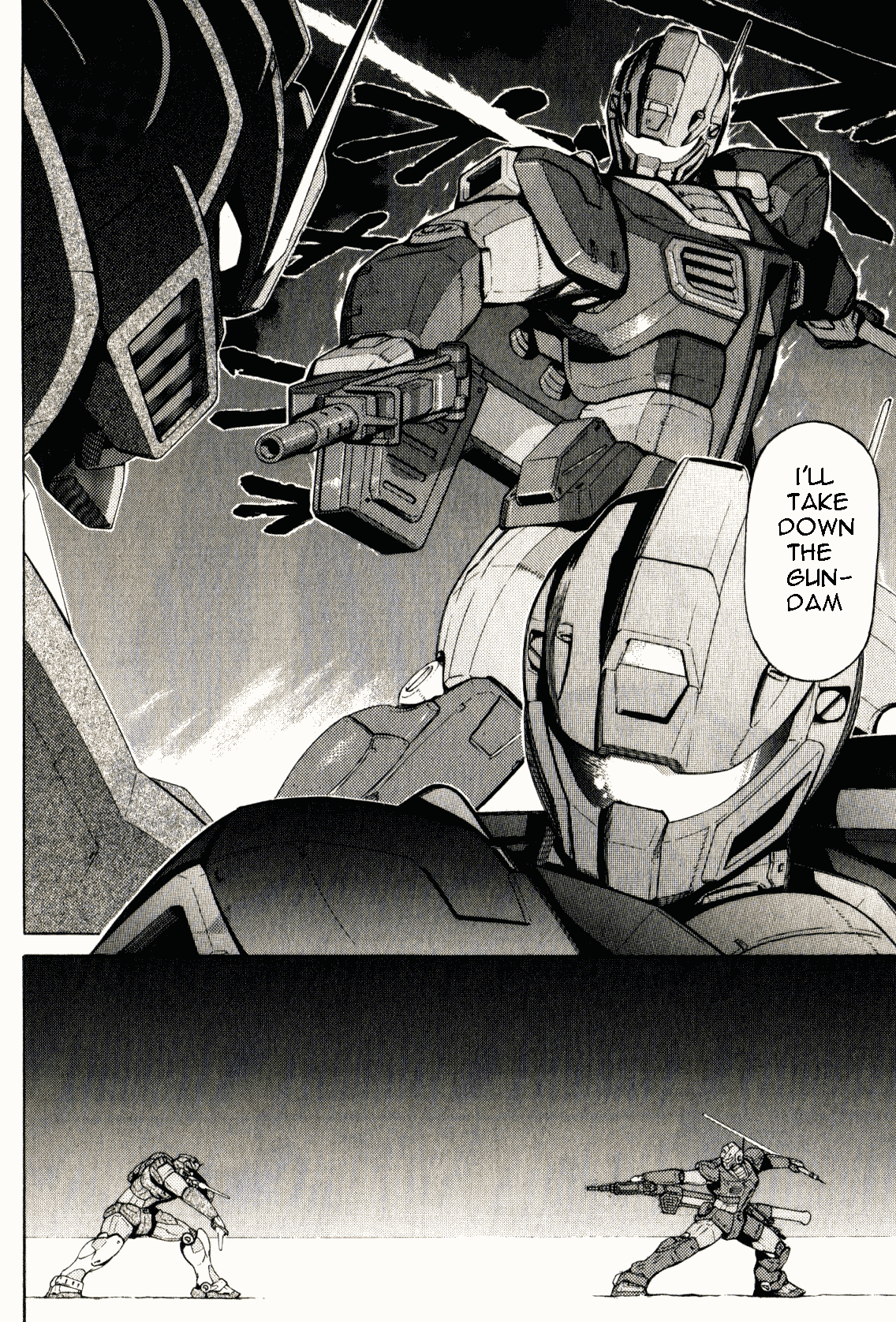 Kidou Senshi Gundam: Orera Renpou Gurentai Chapter 22 page 9 - Chapter 22: Disintegrator Rising