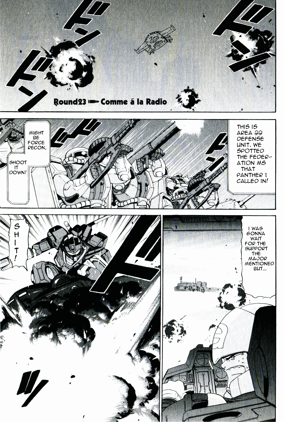 Kidou Senshi Gundam: Orera Renpou Gurentai Chapter 23 page 1 - Chapter 23: Comme a La Radio