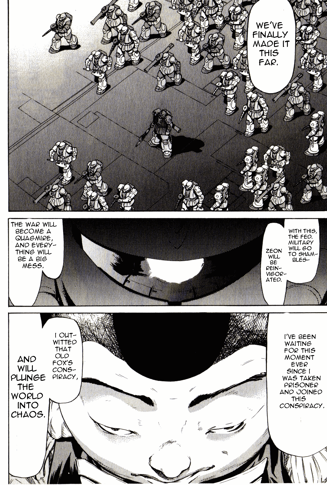 Kidou Senshi Gundam: Orera Renpou Gurentai Chapter 23 page 12 - Chapter 23: Comme a La Radio
