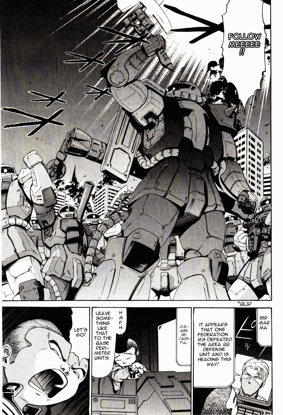 Kidou Senshi Gundam: Orera Renpou Gurentai Chapter 23 page 13 - Chapter 23: Comme a La Radio