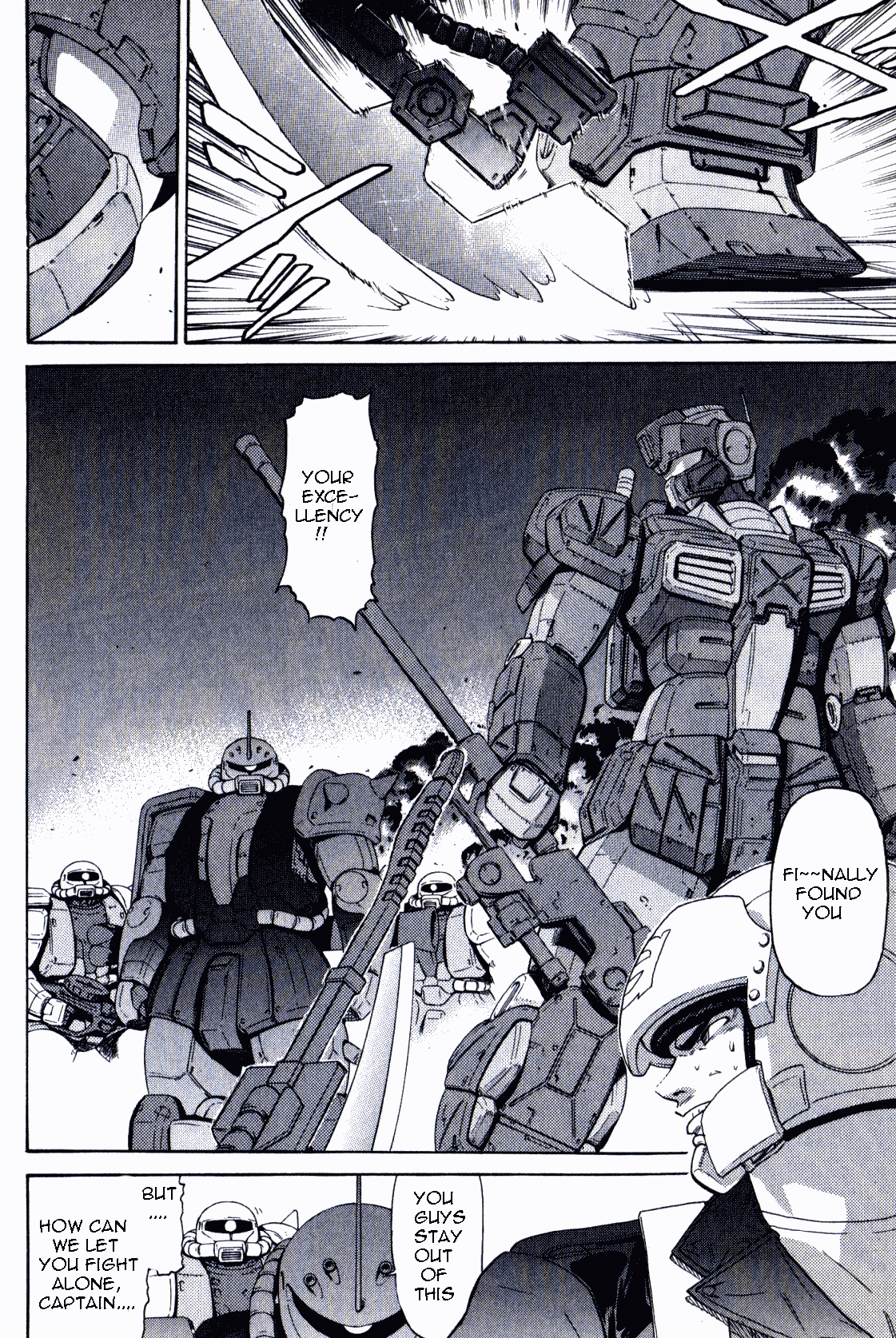Kidou Senshi Gundam: Orera Renpou Gurentai Chapter 23 page 18 - Chapter 23: Comme a La Radio
