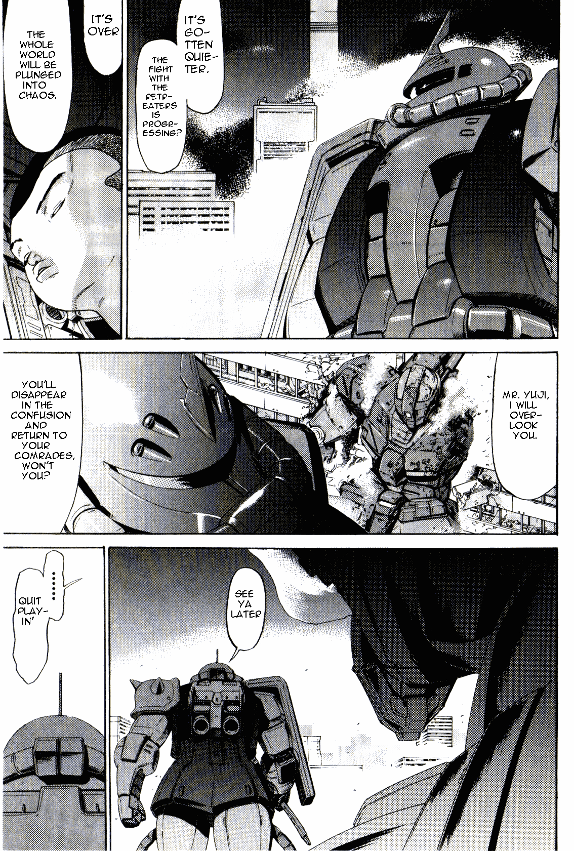 Kidou Senshi Gundam: Orera Renpou Gurentai Chapter 23 page 32 - Chapter 23: Comme a La Radio