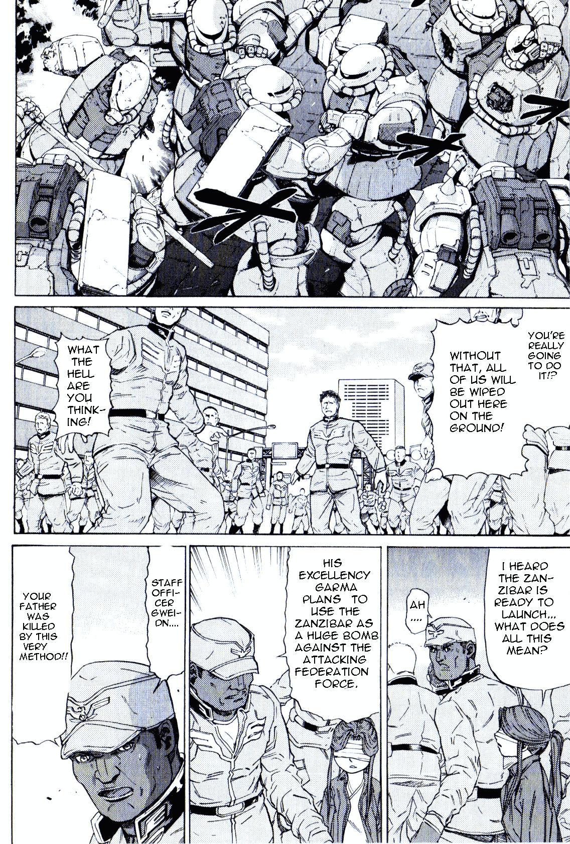 Kidou Senshi Gundam: Orera Renpou Gurentai Chapter 23 page 4 - Chapter 23: Comme a La Radio