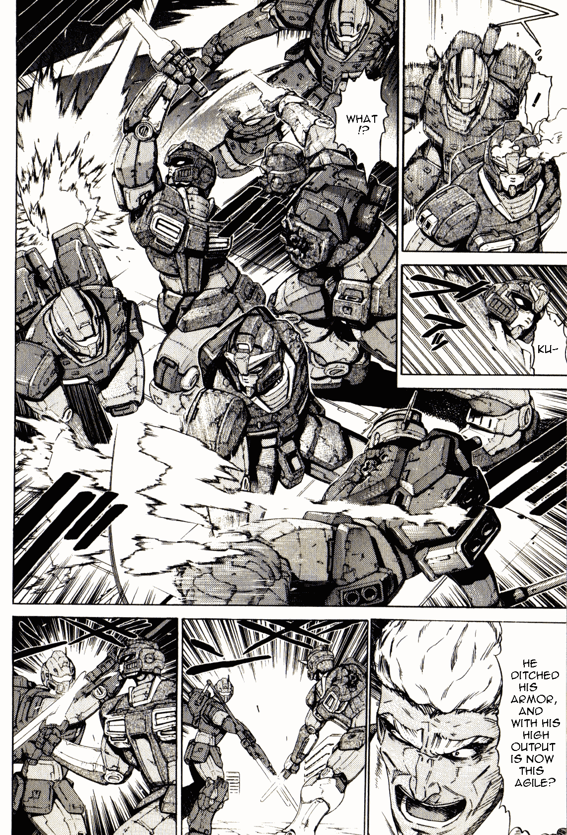 Kidou Senshi Gundam: Orera Renpou Gurentai Chapter 24 page 11 - Chapter 24: Eye of the Tiger