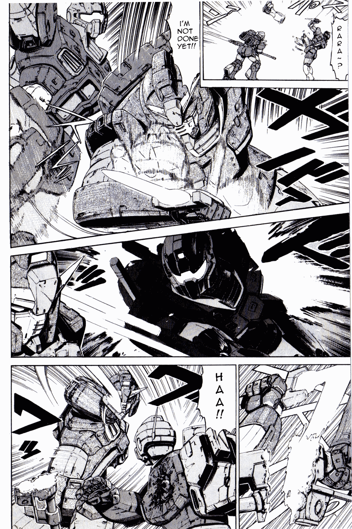 Kidou Senshi Gundam: Orera Renpou Gurentai Chapter 24 page 13 - Chapter 24: Eye of the Tiger