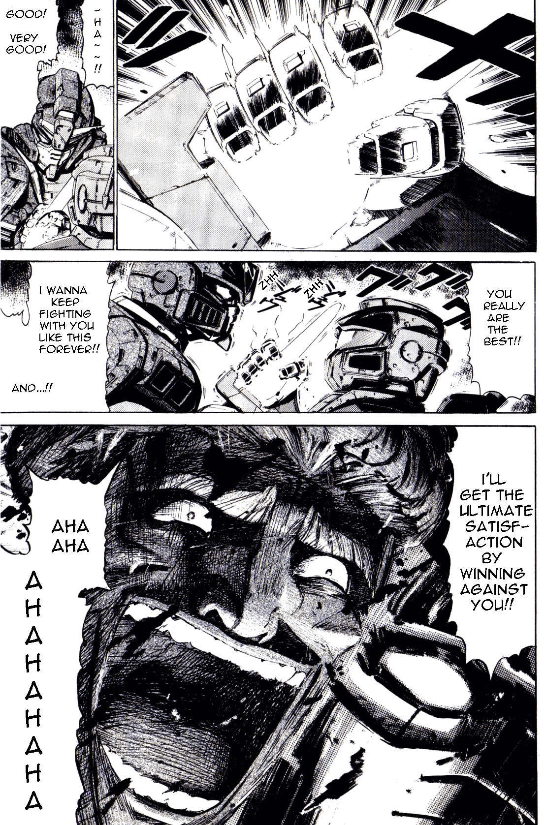 Kidou Senshi Gundam: Orera Renpou Gurentai Chapter 24 page 14 - Chapter 24: Eye of the Tiger