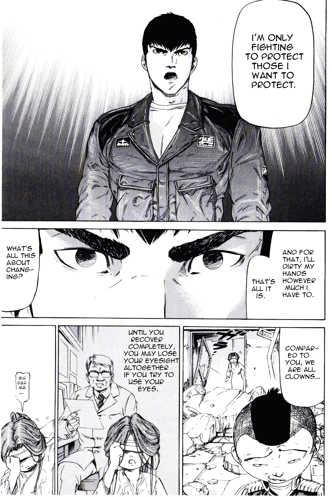 Kidou Senshi Gundam: Orera Renpou Gurentai Chapter 24 page 28 - Chapter 24: Eye of the Tiger