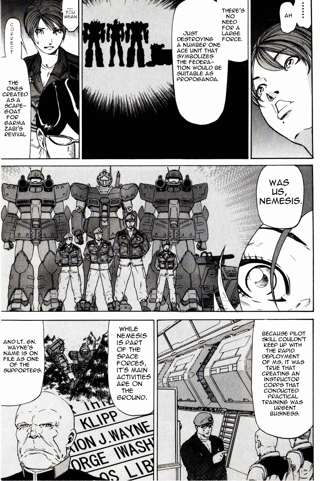 Kidou Senshi Gundam: Orera Renpou Gurentai Chapter 24 page 36 - Chapter 24: Eye of the Tiger