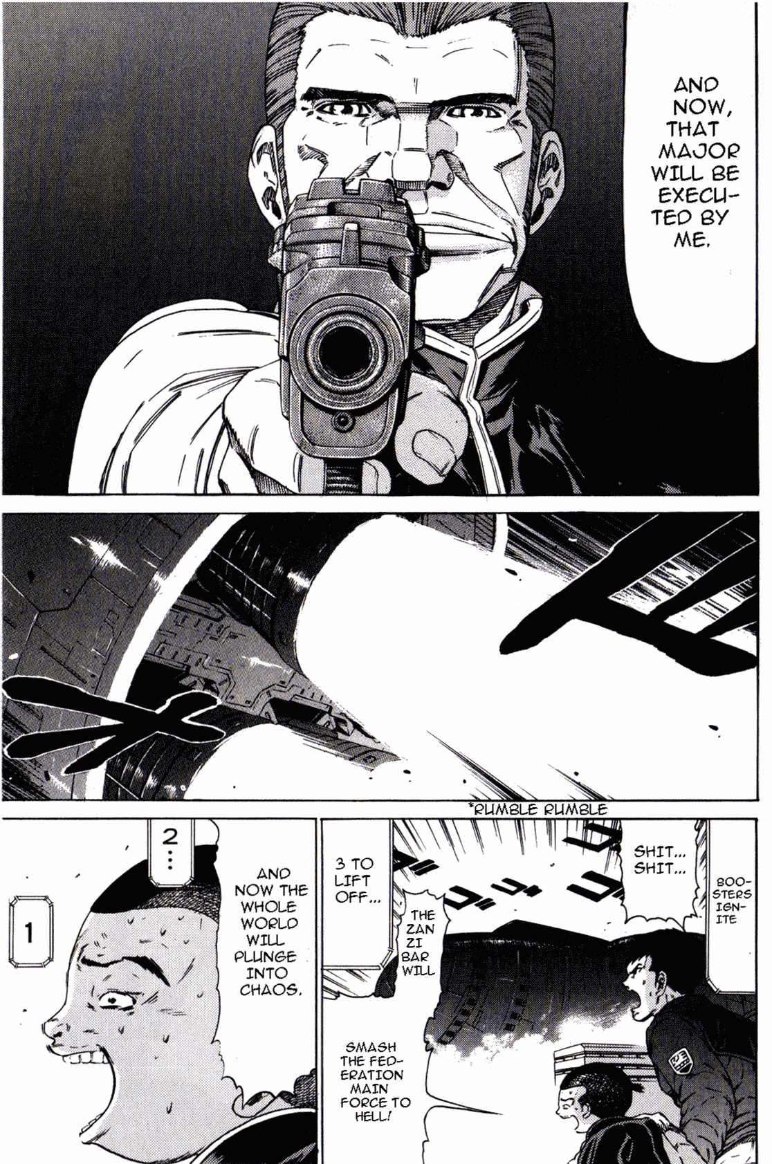 Kidou Senshi Gundam: Orera Renpou Gurentai Chapter 24 page 44 - Chapter 24: Eye of the Tiger