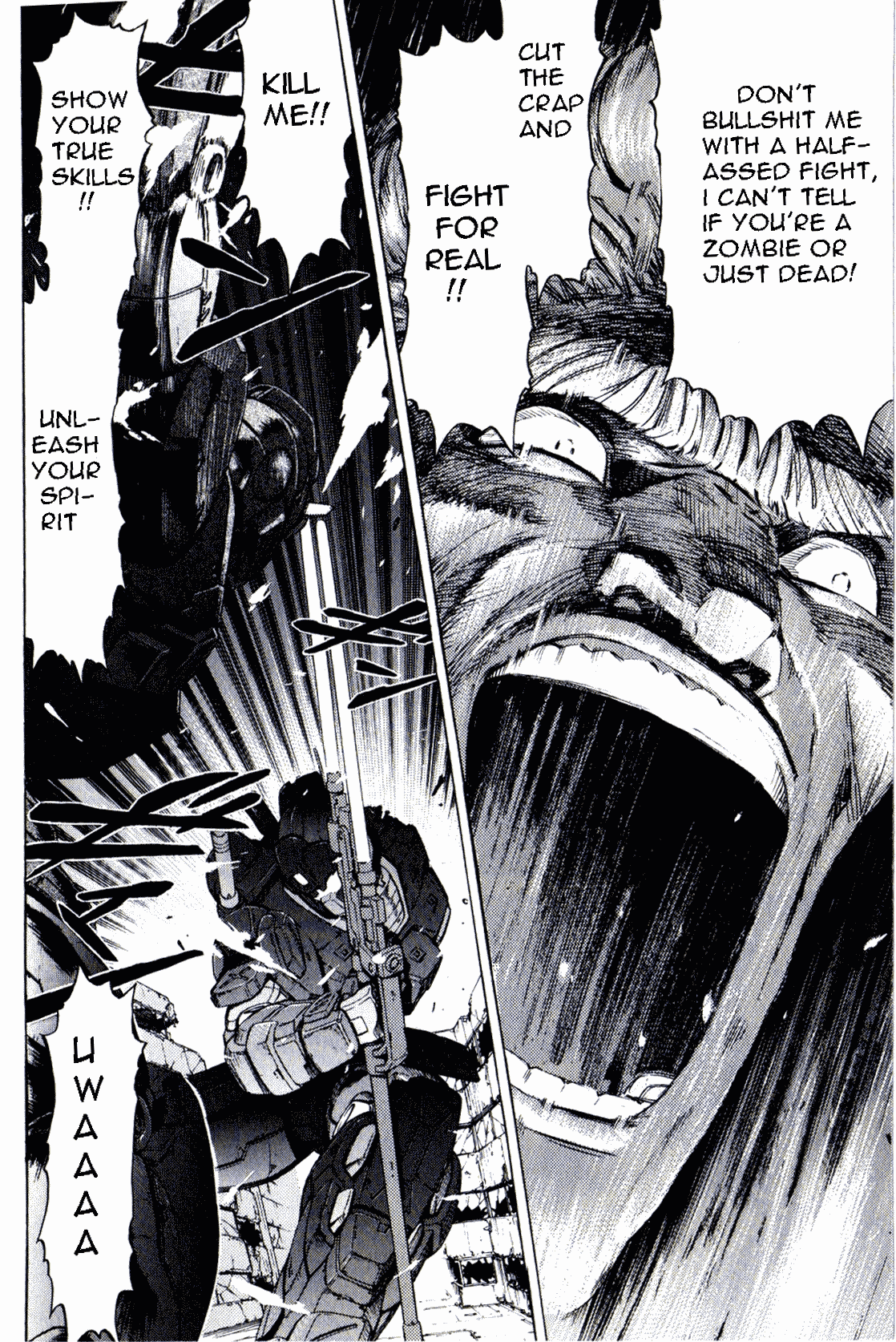 Kidou Senshi Gundam: Orera Renpou Gurentai Chapter 24 page 6 - Chapter 24: Eye of the Tiger