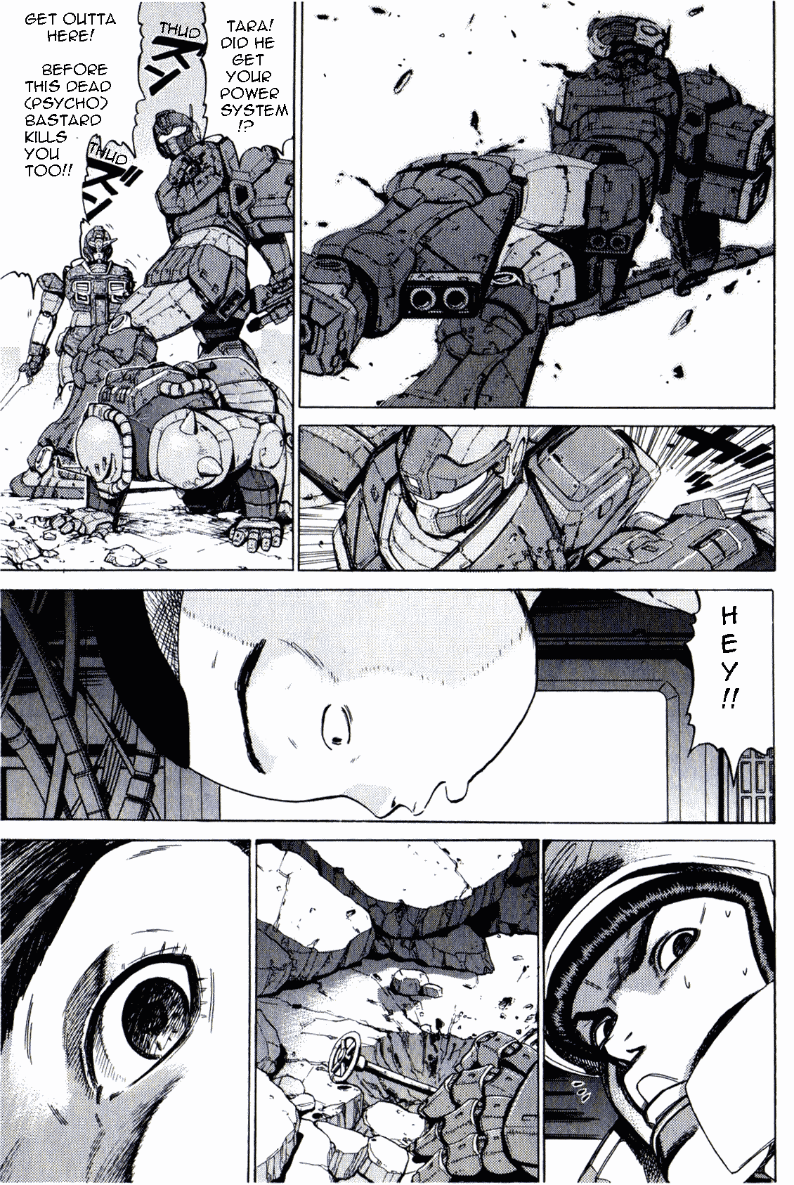 Kidou Senshi Gundam: Orera Renpou Gurentai Chapter 24 page 7 - Chapter 24: Eye of the Tiger
