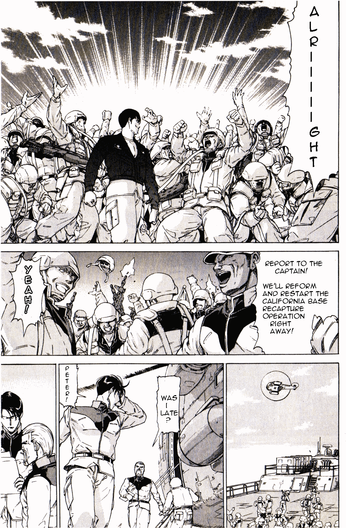Kidou Senshi Gundam: Orera Renpou Gurentai Chapter 25 page 22 - Chapter 25: Another Day Comes [END]