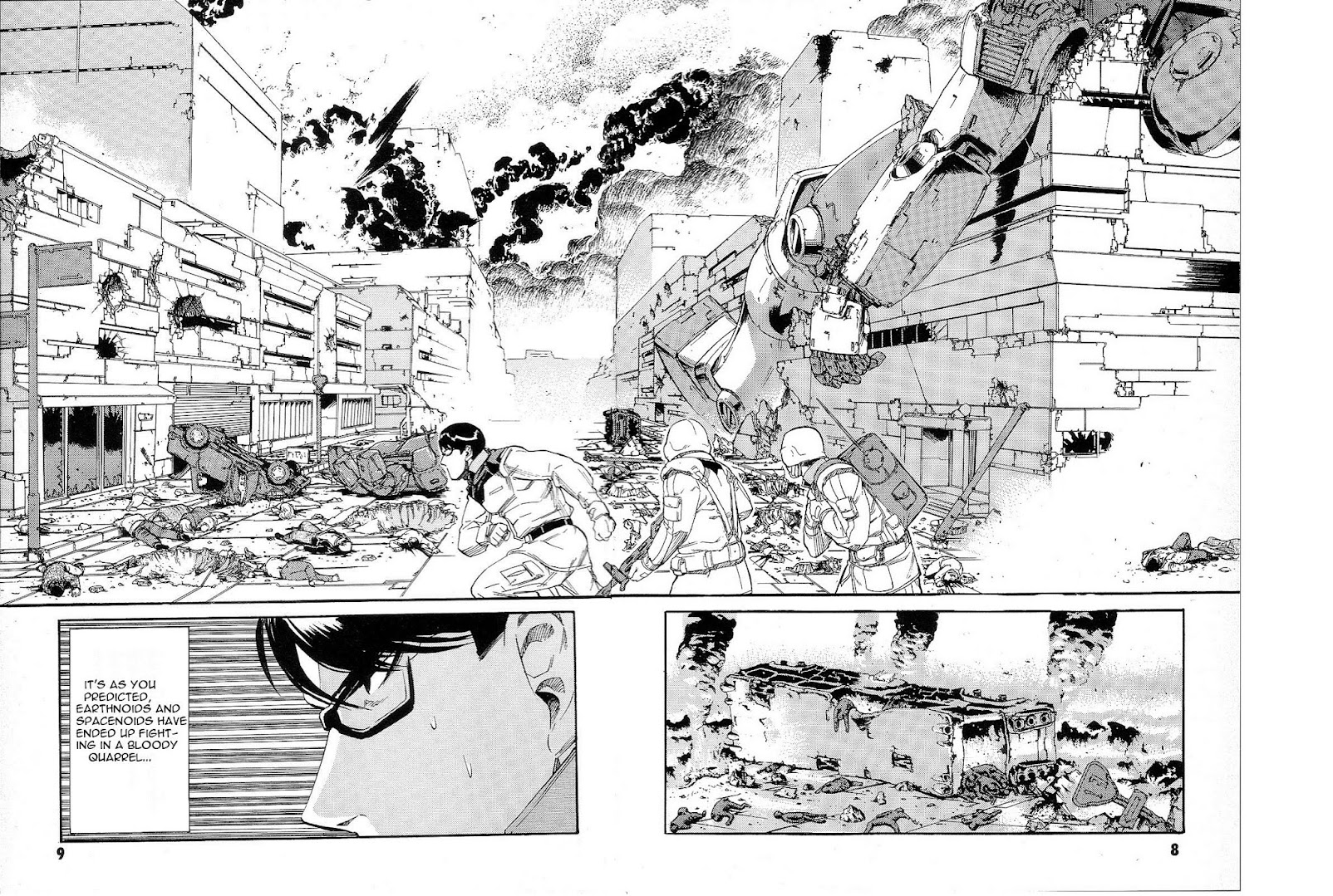 Kidou Senshi Gundam: Orera Renpou Gurentai Chapter 6 page 12 - Chapter 6: Great Big White World