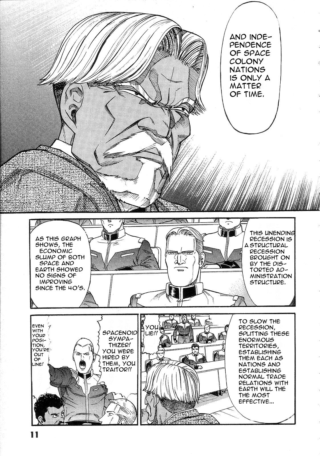 Kidou Senshi Gundam: Orera Renpou Gurentai Chapter 6 page 14 - Chapter 6: Great Big White World