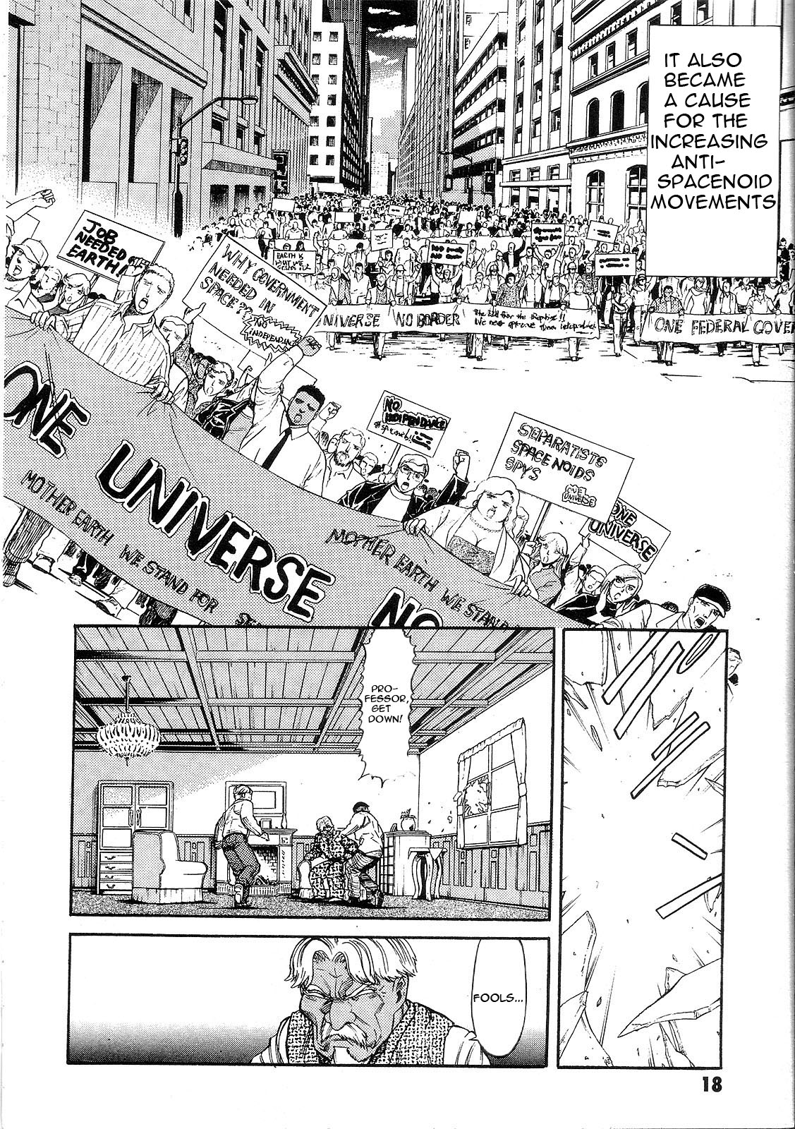 Kidou Senshi Gundam: Orera Renpou Gurentai Chapter 6 page 21 - Chapter 6: Great Big White World