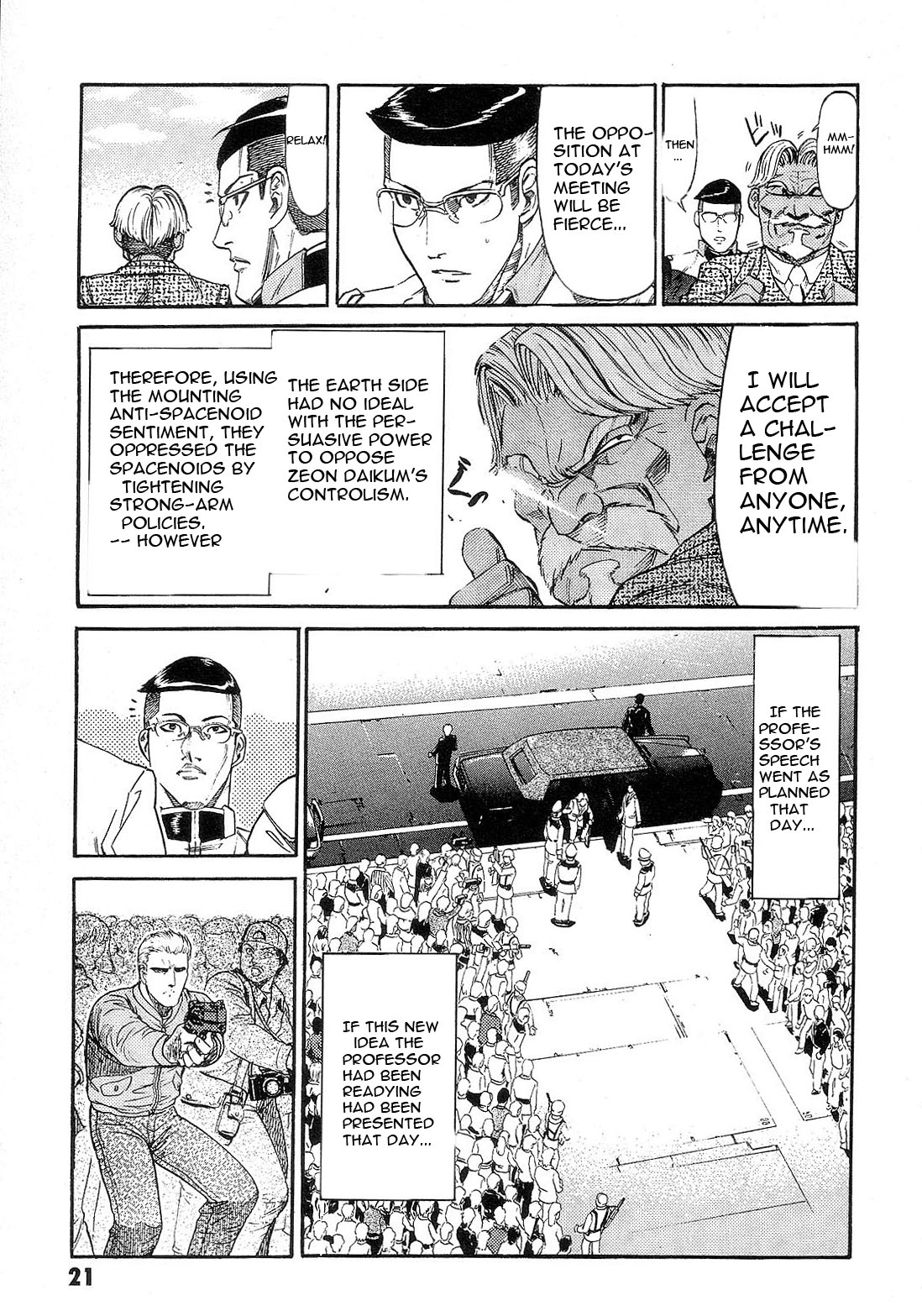 Kidou Senshi Gundam: Orera Renpou Gurentai Chapter 6 page 24 - Chapter 6: Great Big White World