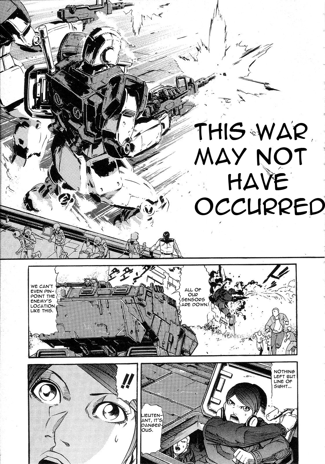 Kidou Senshi Gundam: Orera Renpou Gurentai Chapter 6 page 26 - Chapter 6: Great Big White World
