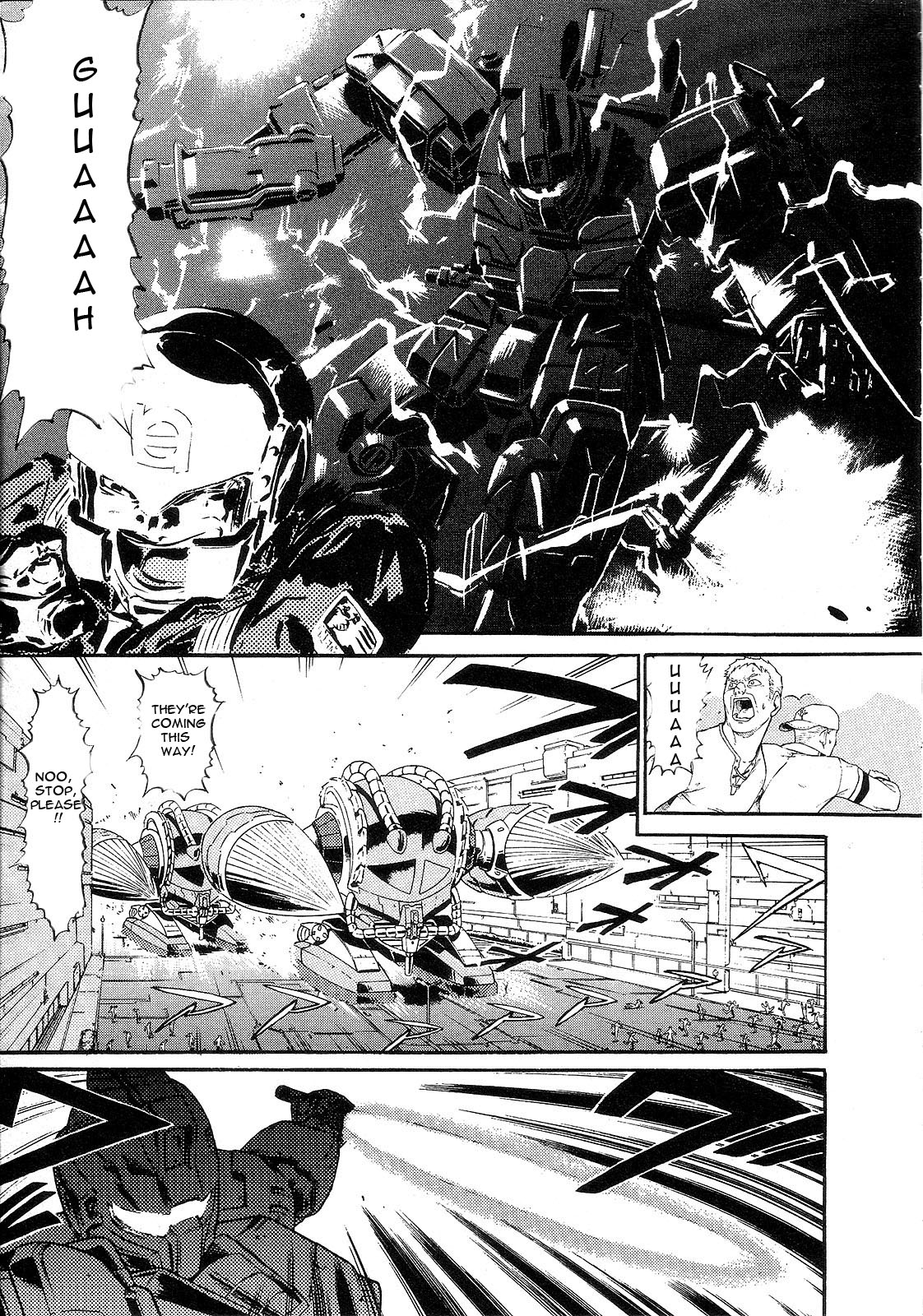 Kidou Senshi Gundam: Orera Renpou Gurentai Chapter 6 page 30 - Chapter 6: Great Big White World
