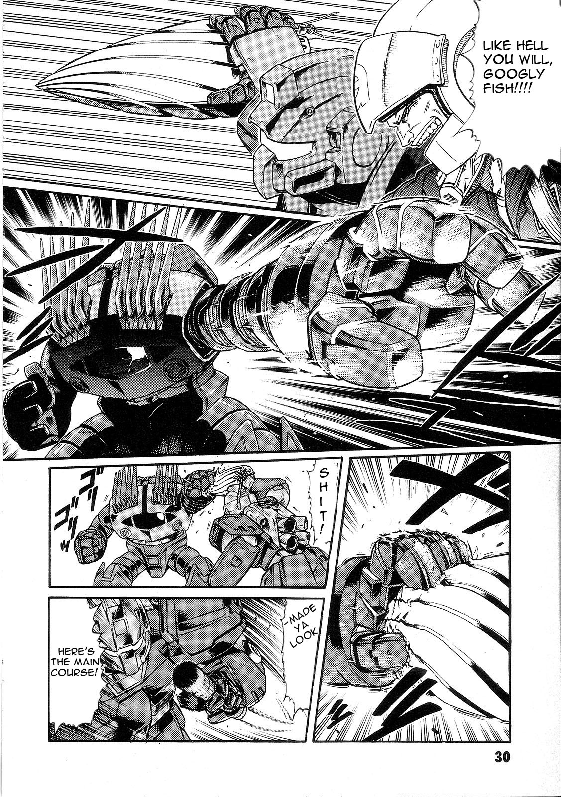 Kidou Senshi Gundam: Orera Renpou Gurentai Chapter 6 page 33 - Chapter 6: Great Big White World