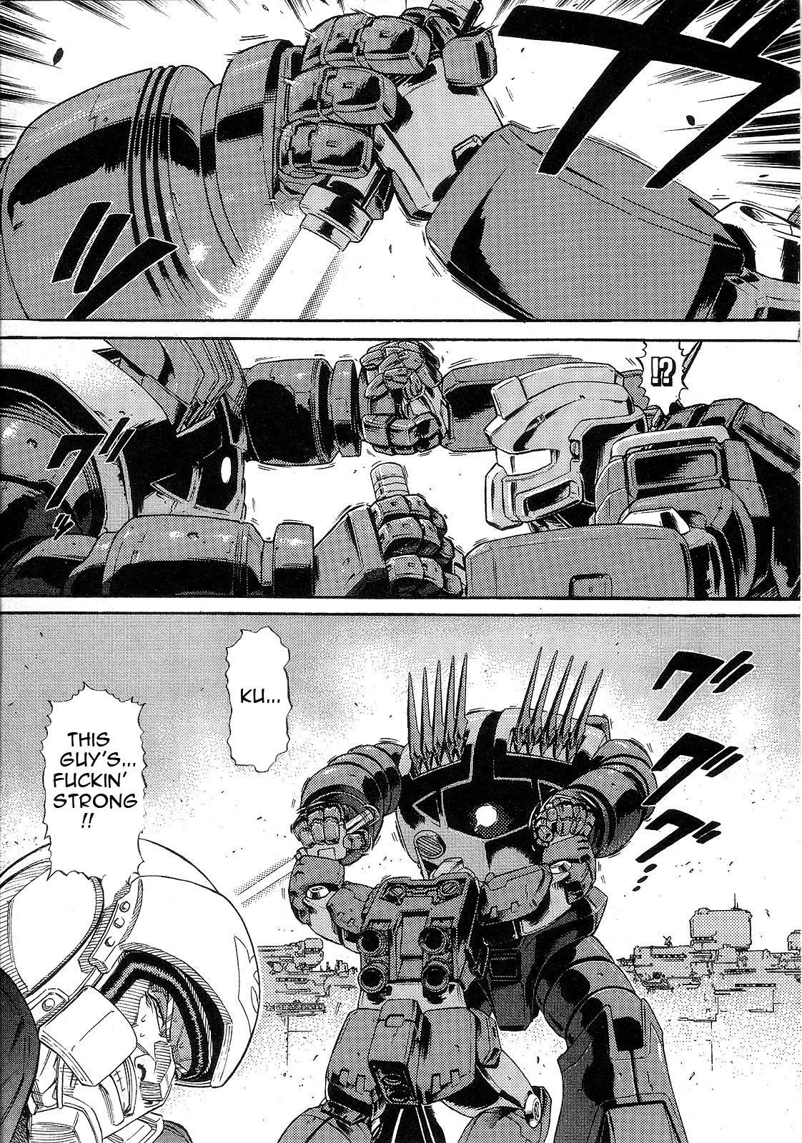 Kidou Senshi Gundam: Orera Renpou Gurentai Chapter 6 page 34 - Chapter 6: Great Big White World