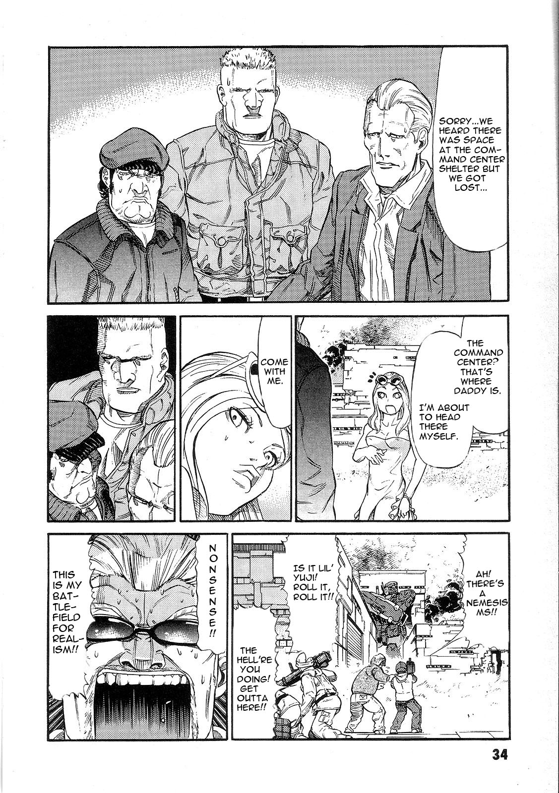 Kidou Senshi Gundam: Orera Renpou Gurentai Chapter 6 page 37 - Chapter 6: Great Big White World