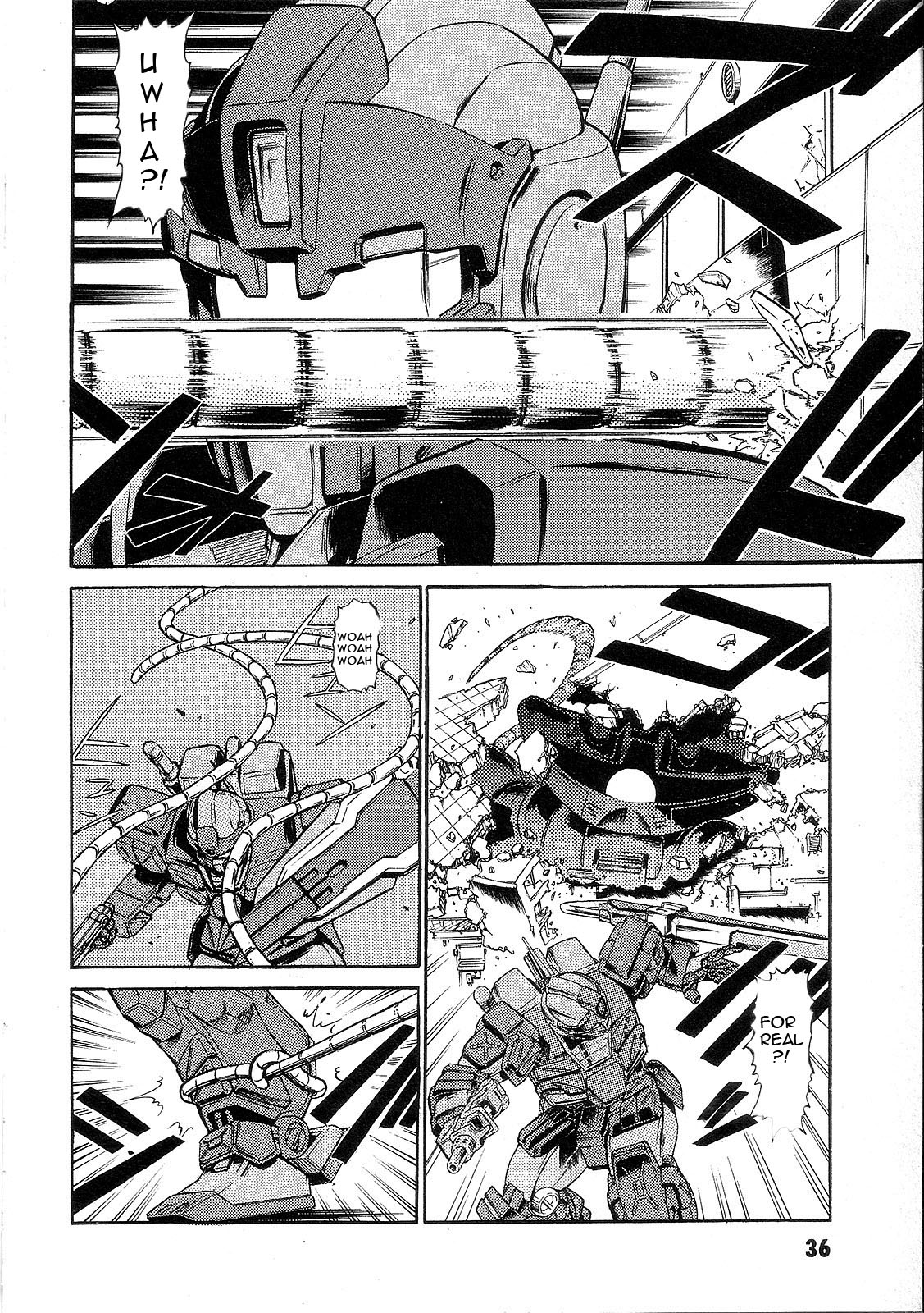 Kidou Senshi Gundam: Orera Renpou Gurentai Chapter 6 page 39 - Chapter 6: Great Big White World