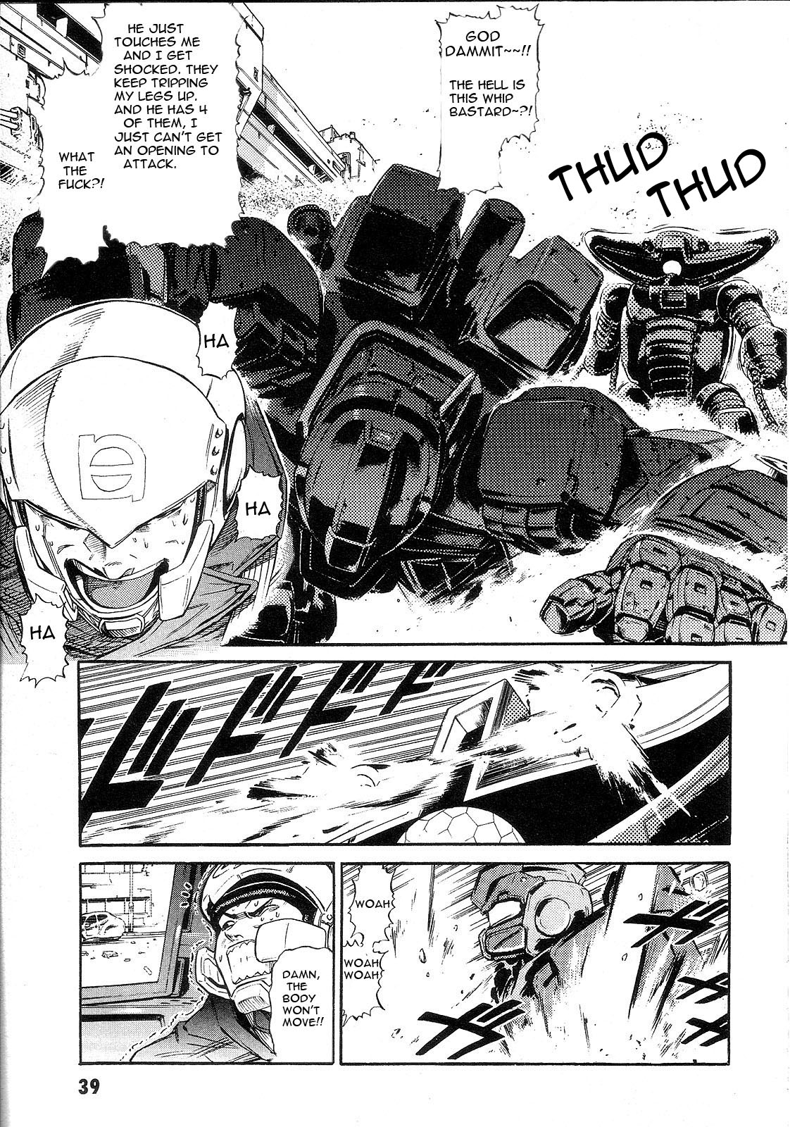 Kidou Senshi Gundam: Orera Renpou Gurentai Chapter 6 page 42 - Chapter 6: Great Big White World