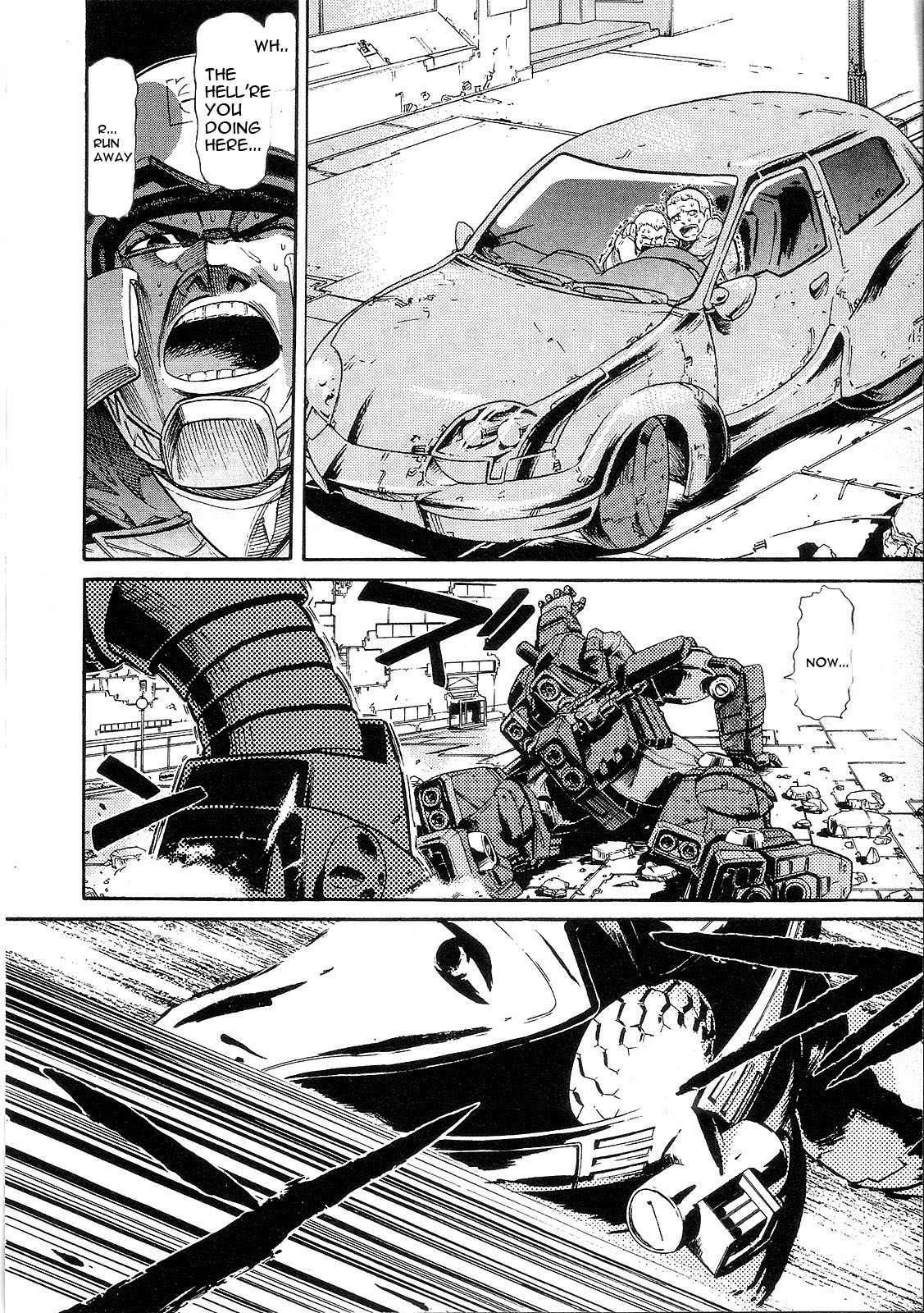 Kidou Senshi Gundam: Orera Renpou Gurentai Chapter 6 page 43 - Chapter 6: Great Big White World