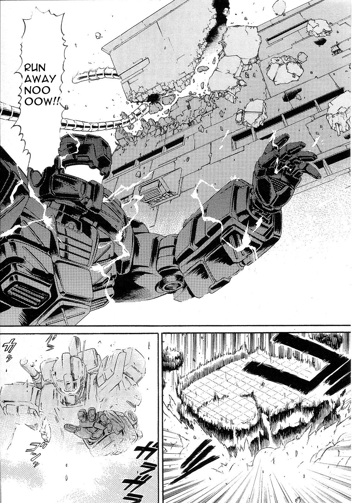 Kidou Senshi Gundam: Orera Renpou Gurentai Chapter 6 page 44 - Chapter 6: Great Big White World